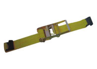 1 T  2" Polyester Webbing Slings Yellow For Warehouse / Web Sling Belt